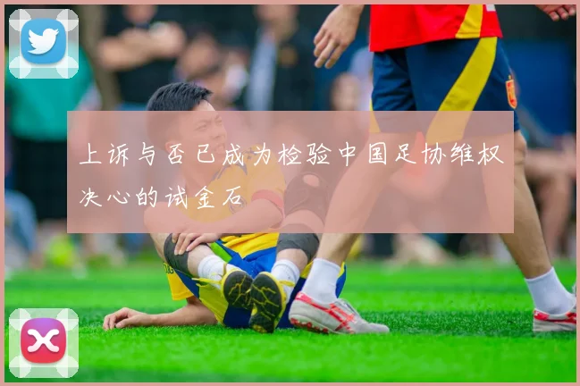 上诉与否已成为检验中国足协维权决心的试金石